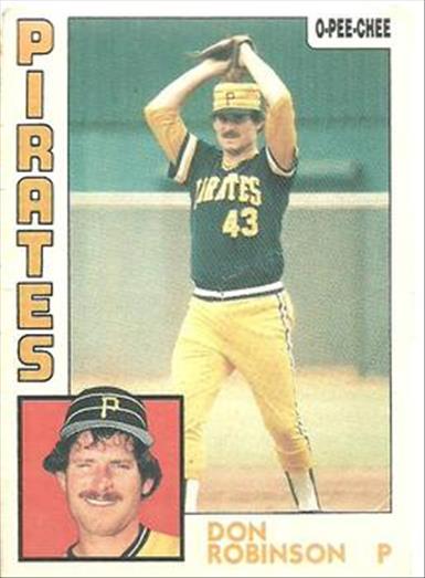 1984 O-Pee-Chee Baseball Cards 022      Don Robinson